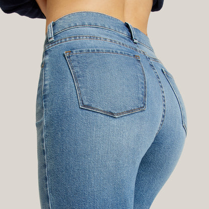 High Rise Cropped Straight Leg Gilmore