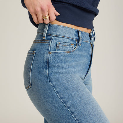 High Rise Cropped Straight Leg Gilmore
