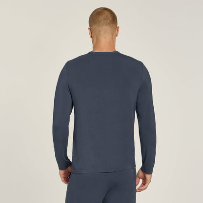 Pajama Long Sleeve Crew Neck