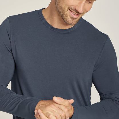 Pajama Long Sleeve Crew Neck