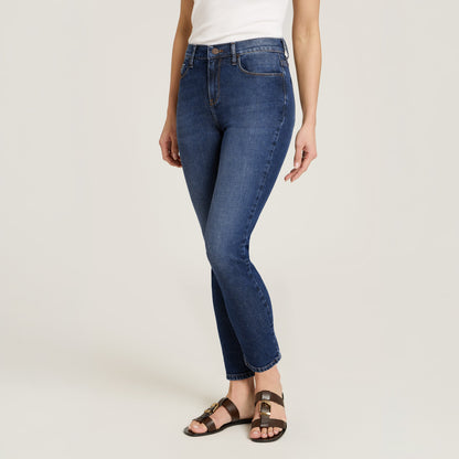 High Rise Mom Ridge Jeans
