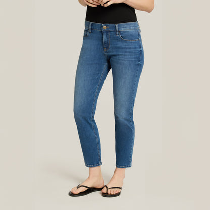 Mid Rise Slim Straight Logan Jeans