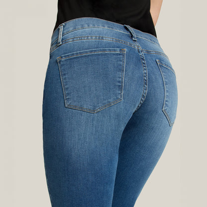 Mid Rise Slim Straight Logan Jeans