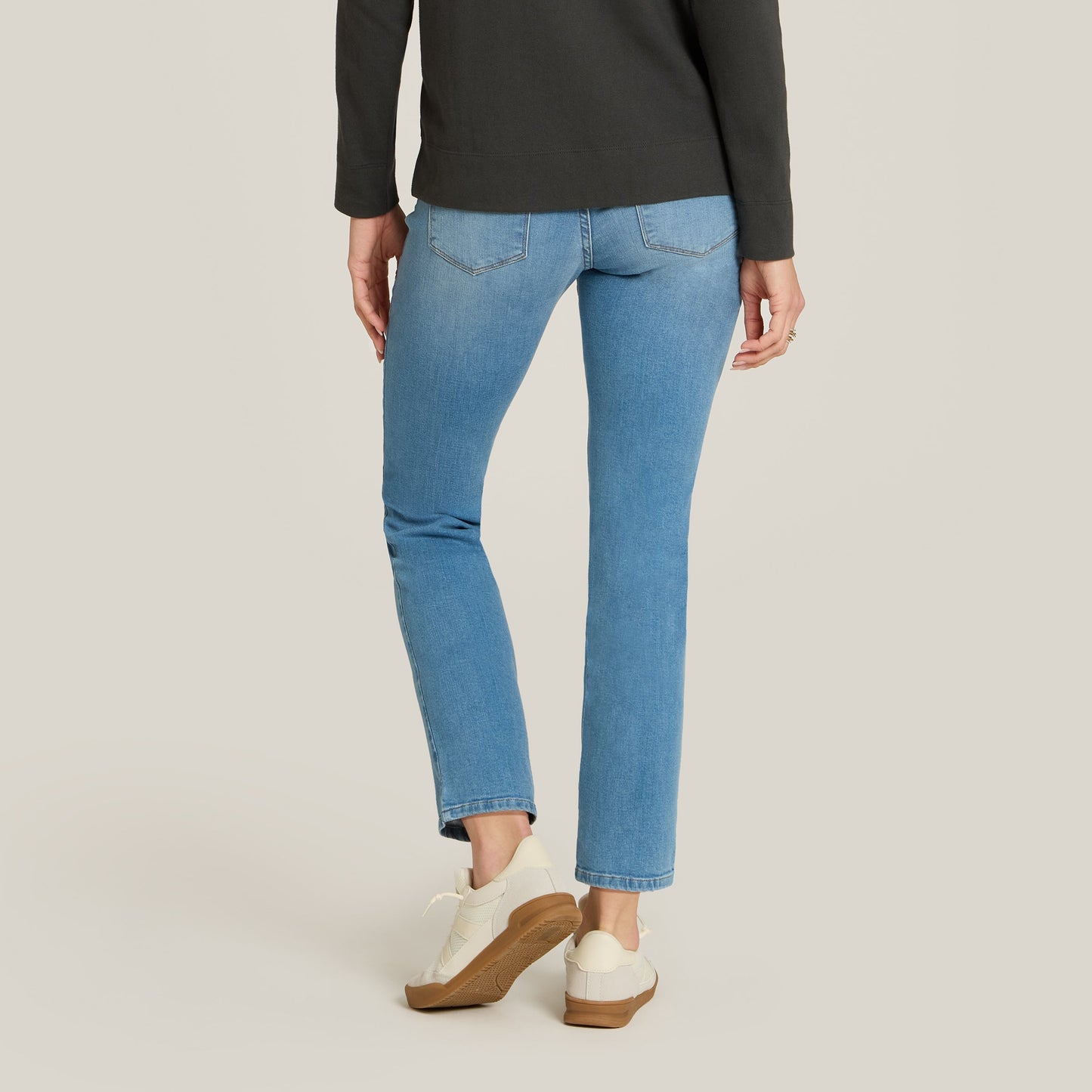 Mid Rise Slim Straight Logan Jeans