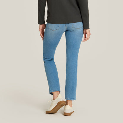 Mid Rise Slim Straight Logan Jeans